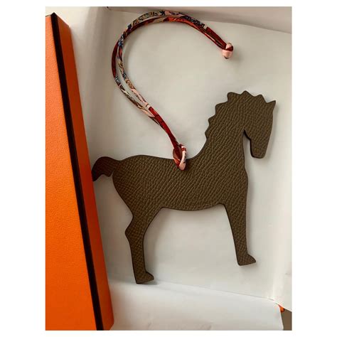 hermes bag with hores embossed|hermes leather horse bag charm.